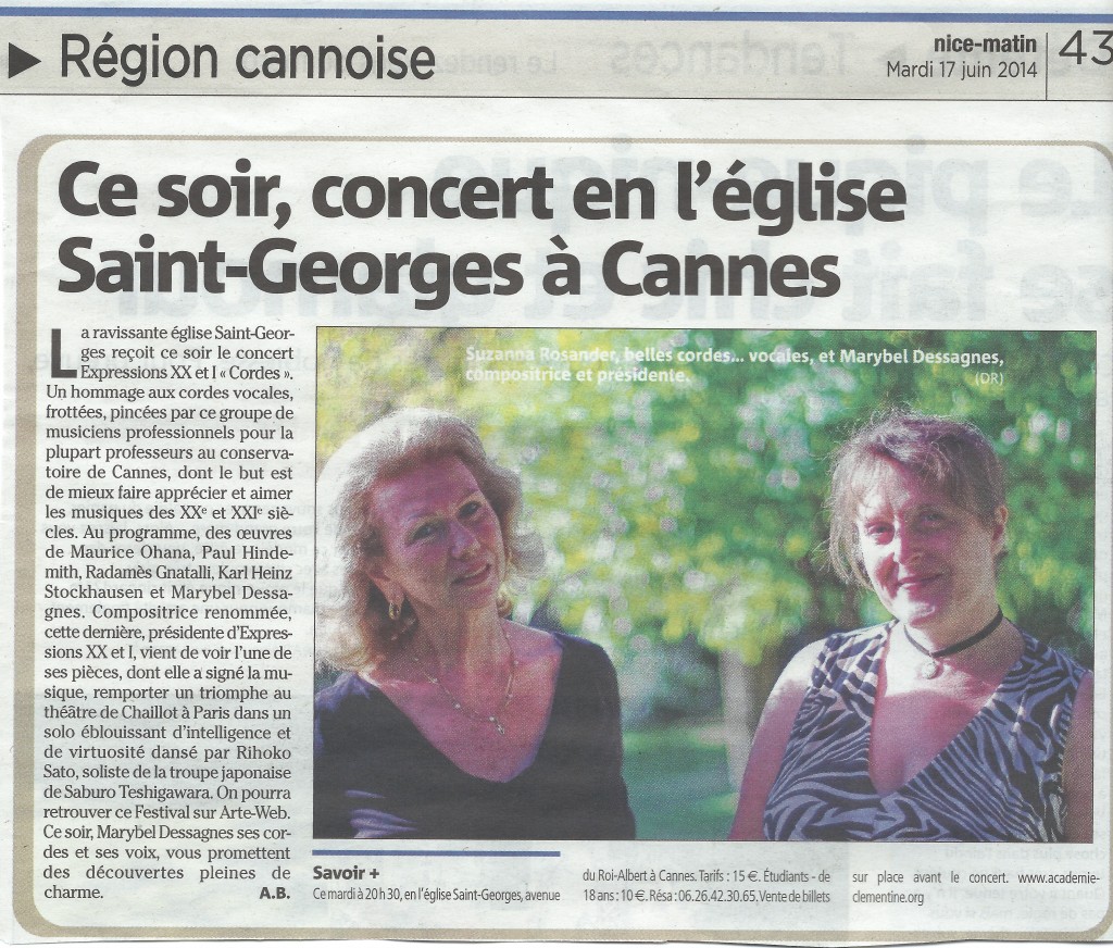 Nice-matin Cordes 17.04.14